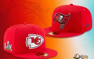 Super Bowl LV Side Patch 59Fifty Fitted Cap Collection by NFL x New Era