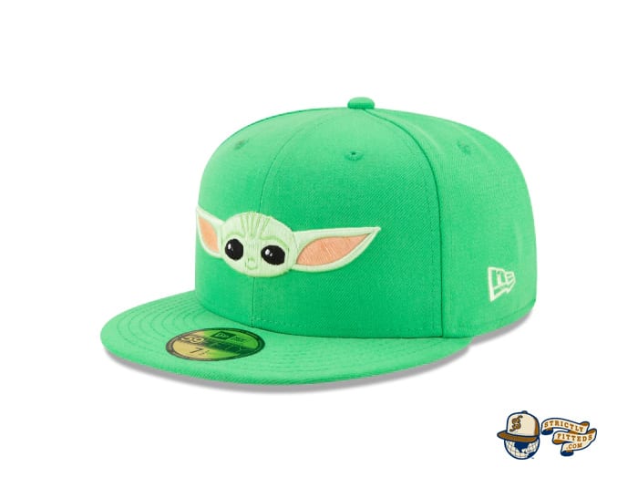 New Era Star Wars Baby Yoda Green 59fifty Limited Edition Fitted Cap 