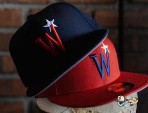 Washington Stars Prototype Red Blue 59Fifty Fitted Hat by MLB x New Era