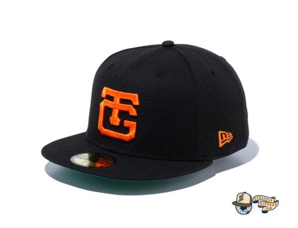 Classic Yomiuri Giants Black Orange 59Fifty Fitted Cap by NPB x New Era | Strictly Fitteds