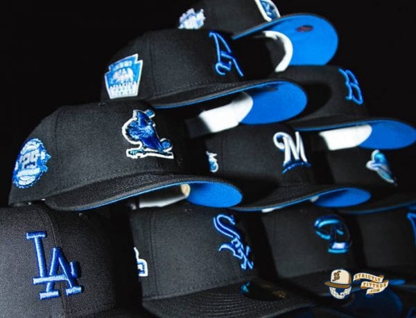 Hat Club Exclusive Blackberry MLB 59Fifty Fitted Hat Collection by MLB x New Era | Strictly Fitteds