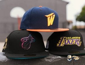 Hat Club Exclusive NBA Swoosh 59Fifty Fitted Hat Collection by NBA x New Era