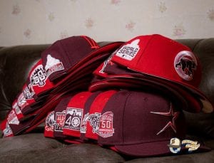 Hat Club Exclusive Sweethearts MLB 59Fifty Fitted Hat Collection by MLB x New Era Side
