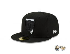 NFL State Logo Reflected 59Fifty Fitted Cap by NFL x New Era Raiders