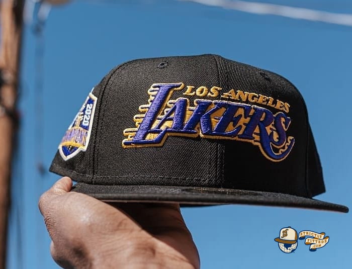 Los Angeles Lakers 2020 Finals Champions 59Fifty Fitted Hat Collection by NBA x New Era