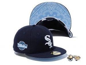 MLB Paisley Undervisor 59Fifty Fitted Cap Collection by MLB x New Era WhiteSox