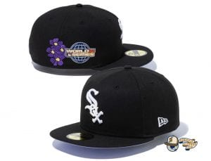 MLB World Series Patch State Flower 59Fifty Fitted Cap Collection by MLB x New Era Chicago