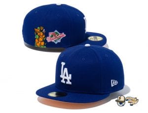 MLB World Series Patch State Flower 59Fifty Fitted Cap Collection by MLB x New Era Dodgers