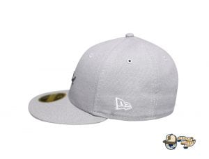Script Gray Low Profile 59Fifty Fitted Cap by Fitted Hawaii x New Era Side