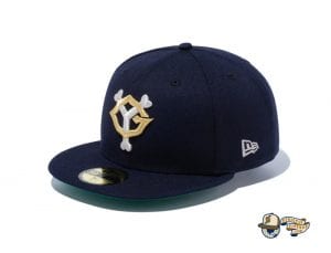 Yomiuri Giants Navy Metallic Silver 59Fifty Fitted Cap by NPB x New Era