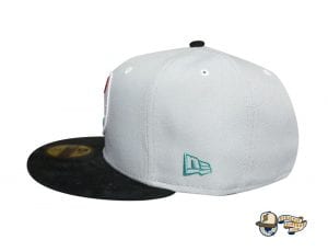 Brigante Gray Black Multi 59Fifty Fitted Cap by Fitted Hawaii x New Era Side