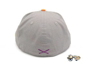 Crossed Bats Grey Ripstop 59Fifty Fitted Cap by JustFitteds x New Era Back