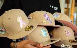 Hat Club Exclusive Sandstorm MLB April 2021 59Fifty Fitted Hat Collection by MLB x New Era