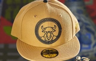 Minotaur Tan Black 59Fifty Fitted Hat by Dionic x New Era