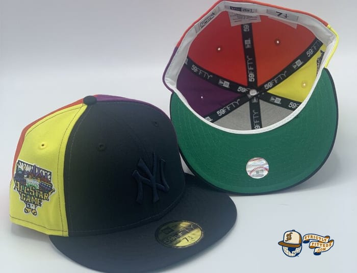 Bronx Social Exclusive New York Yankees Pinwheel 2006 All Star Game 59Fifty Fitted Cap by MLB x New Era