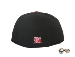 Flagship Hawaii Black Red 59Fifty Fitted Cap by 808allday x New Era Back