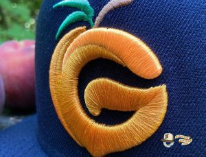 Hat Club Hockey League Georgia Peaches 59Fifty Fitted Hat by Hillside Goods x New Era Zoom
