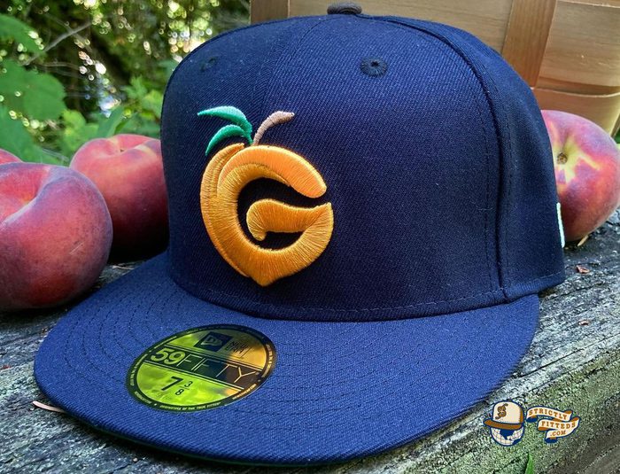 Hat Club Hockey League Georgia Peaches 59Fifty Fitted Hat by Hillside Goods x New Era