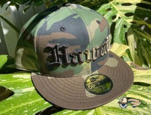 Hawaii Woodland Camo 59Fifty Fitted Cap by 808allday x New Era
