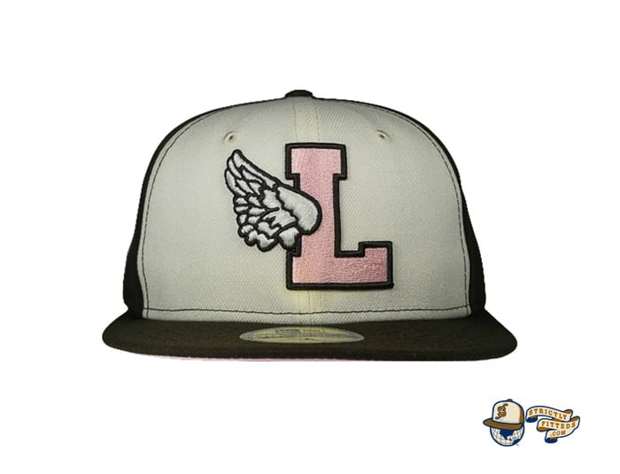 cream new era fitted