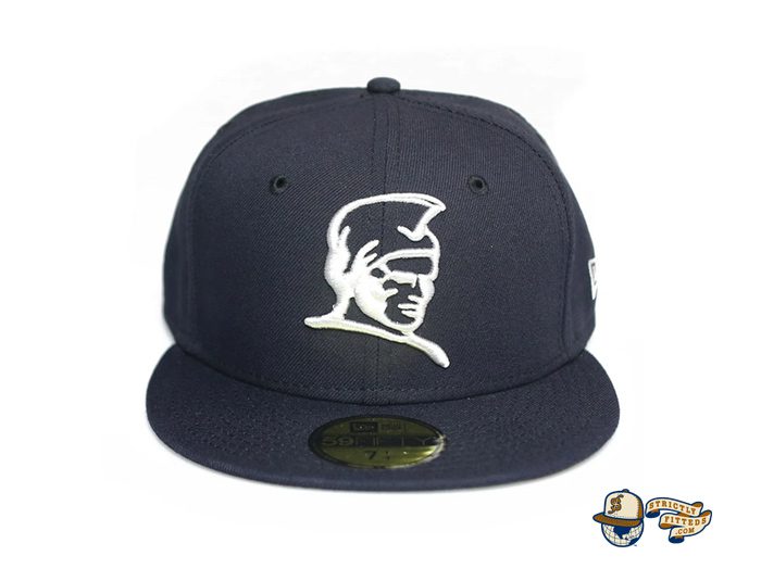 Kamehameha Navy Woodland Camo 59Fifty Fitted Hat by Fitted Hawaii x New Era