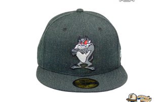 Looney Tunes Taz Black Heather 59Fifty Fitted Hat by Looney Tunes x New Era