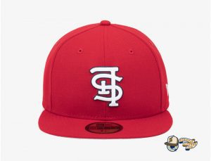 MLB Upside Down Logo 59Fifty Fitted Hat Collection by MLB x New Era Cardinals