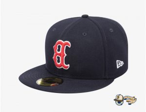 MLB Upside Down Logo 59Fifty Fitted Hat Collection by MLB x New Era RedSox