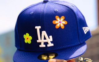 MLB Chain Stitch Floral 59Fifty Fitted Hat Collection by MLB x New Era