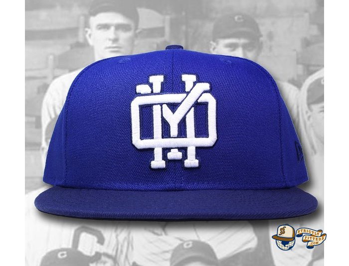 OYH Monogram Royal Blue 59Fifty Fitted Hat by Over Your Head x New Era