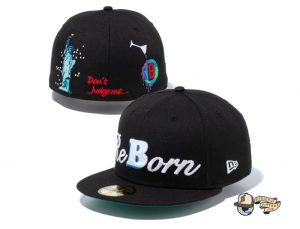 Ballistik Boyz 59Fifty Fitted Hat by Exile Tribe x New Era Black