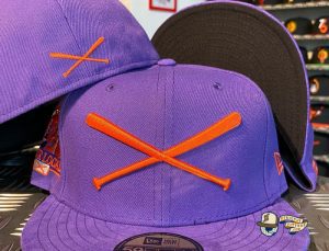 Crossed Bats Logo Support Your Local Patch 59Fifty Fitted Hat by JustFitteds x New Era