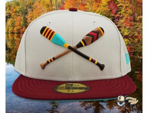 Lake Paddles Stone Cardinal 59Fifty Fitted Cap by Noble North x New Era