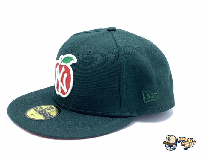 New York Yankees New Era 59Fifty Fitted Hat (Big Apple Navy Gray Under