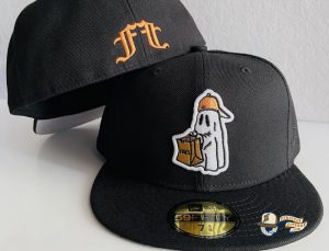 Trick Or Treat 59Fifty Fitted Hat by Fitted Fanatic x New Era Front