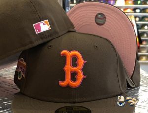 Boston Red Sox Custom October 2021 59Fifty Fitted Hat Collection by MLB x New Era Alternate