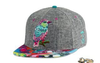 Ellie Paisley x Whitney Holbourn Eternal Sunshine Bird Gray Fitted Hat by Ellie Paisley x Whitney Holbourn x Grassroots