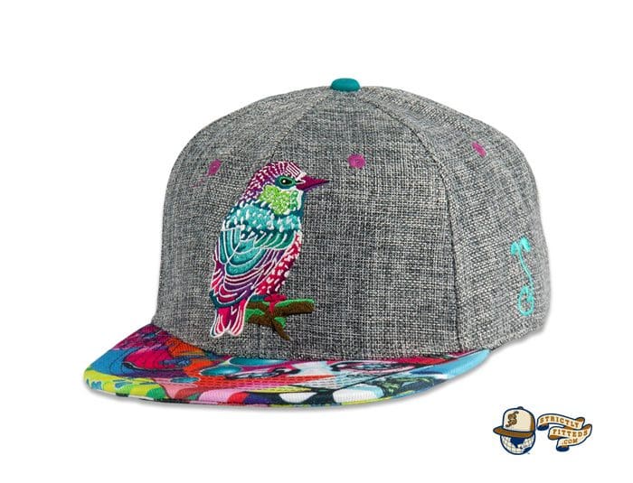 Ellie Paisley x Whitney Holbourn Eternal Sunshine Bird Gray Fitted 