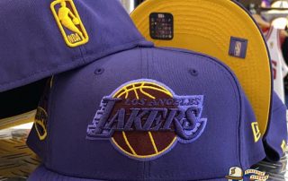 Los Angeles Lakers Champs Custom 59Fifty Fitted Hat by NBA x New Era