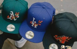 MLB Leafy Front 59Fifty Fitted Hat Collection by MLB x New Era