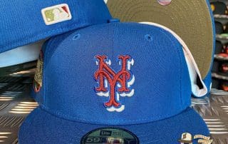 New York Mets Custom Ya Gotta Believe Side Patch 59Fifty Fitted Hat by MLB x New Era