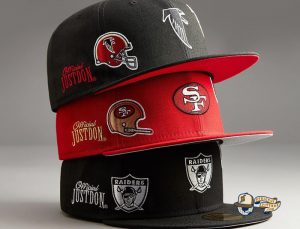 NFL Just Don 2021 59Fifty Fitted Hat Collection by NFL x Just Don x New Era