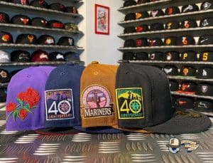 Seattle Mariners Custom Side Patch 59Fifty Fitted Hat Collection by MLB x New Era