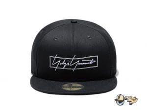 Yohji Yamamoto FW21 Box Logo 59Fifty Fitted Hat by Yohji Yamamoto x New Era Front
