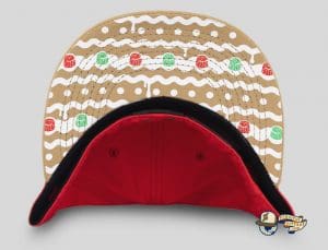 Gingerbread Runner Fitted Hat by Baseballism Undervisor