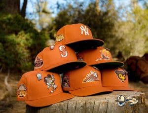 MLB Campfire 59Fifty Fitted Hat Collection by MLB x New Era Patch