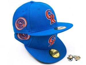 MLB Cool Fall Fashion 59Fifty Fitted Hat Collection by MLB x New Era Blue