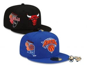NBA Fan Out 59Fifty Fitted Hat Collection by NBA x New Era