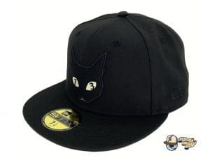 JustFitteds 13th Anniversary Logo Glow 59Fifty Fitted Hat by JustFitteds x New Era Left