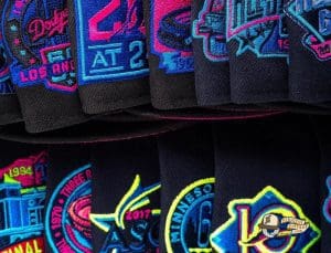 MLB Cyberpunks 59Fifty Fitted Hat Collection by MLB x New Era Patch